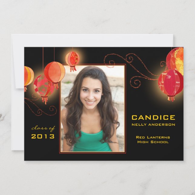 Asiatische Einladung (Vorderseite)