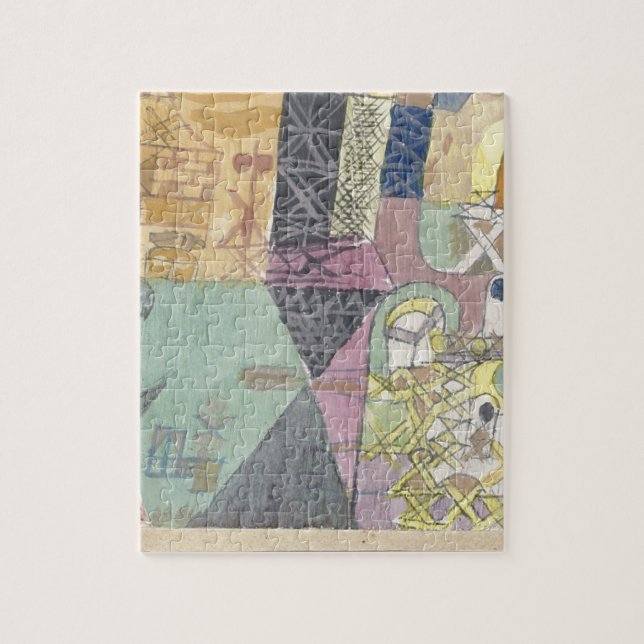 Asiatische Entertainer durch Paul Klee Puzzle (Vertikal)