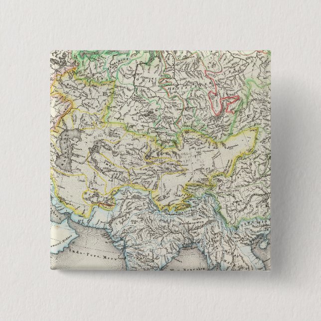 Asiatische Flüsse Button (Vorderseite)