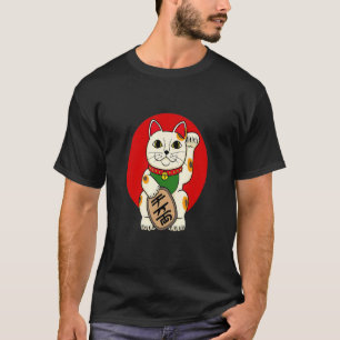Asiatische Glückskatze Glücklicher Maneki Nekos Kä T-Shirt