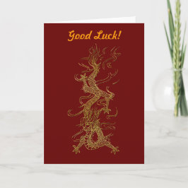 ASIATISCHE GOLDENE DRACHE Sammlung Karte