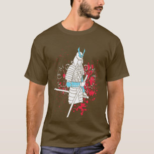 Asiatische Illustration Samurai T-Shirt