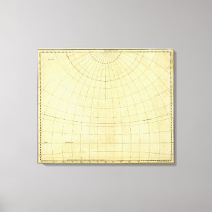 Asiatische Kontur Leinwanddruck