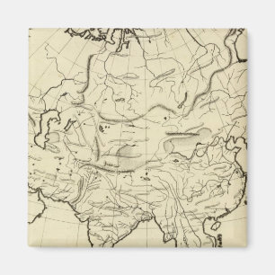 Asiatische Kontur Magnet