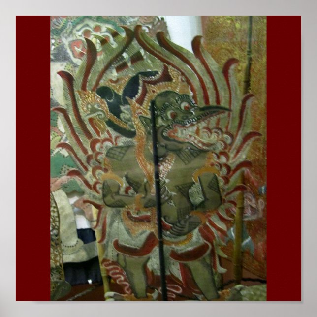 Asiatische Kunst Poster (Vorne)