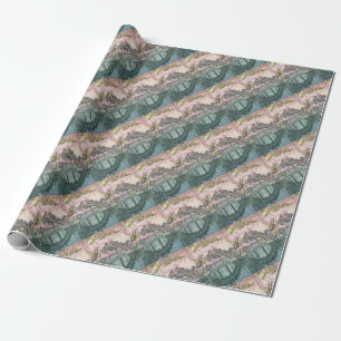 Asiatische Kunst Vintage Orientalischer Klassiker Geschenkpapier