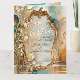 Asiatische künstlerische Orientalische Waves & Sce Karte