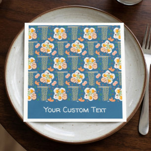 Asiatische Lebensmittel-Illustration Papier Servie Serviette