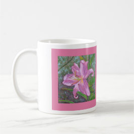 Asiatische Lilien-Tasse Tasse