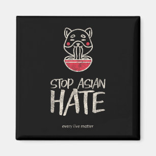 Asiatische Live Anti-Rassismus Aapi Bewusstsein st Magnet