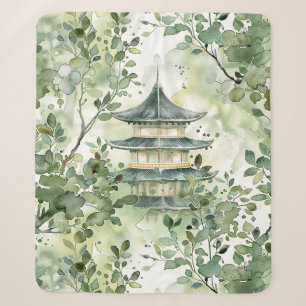 Asiatische Pagode in Verdant Landscape (13) Sherpadecke