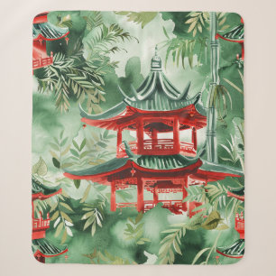 Asiatische Pagode in Verdant Landscape (14) Sherpadecke