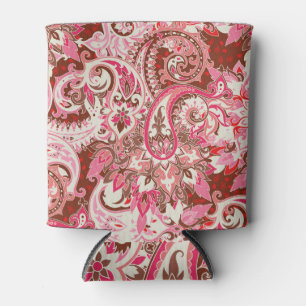 Asiatische Paisley-Elemente, boho Vintag. Dosenkühler