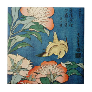 ASIATISCHE PÄONIEN Keramikfliese