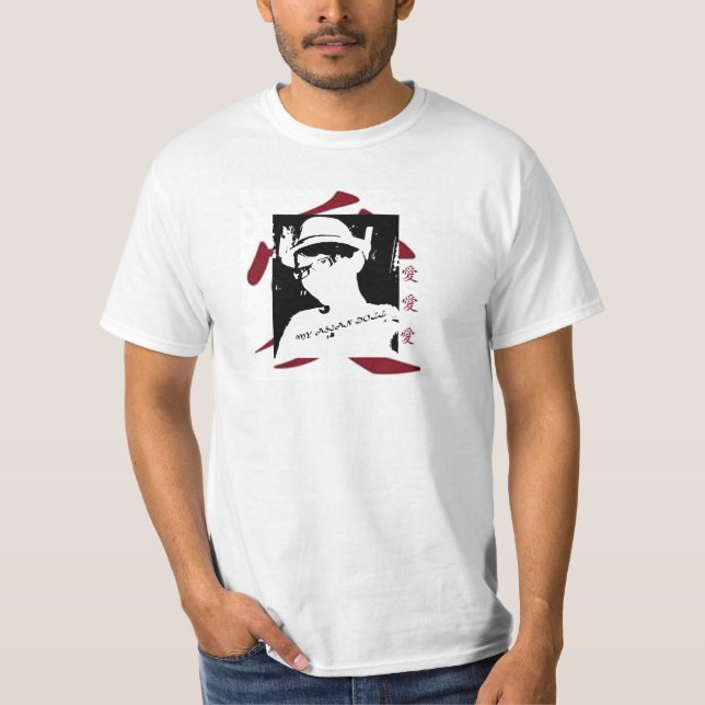 Asiatische Puppe T-Shirt (Vorderseite)