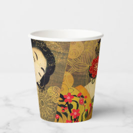 Asiatische Schönheit Pappbecher