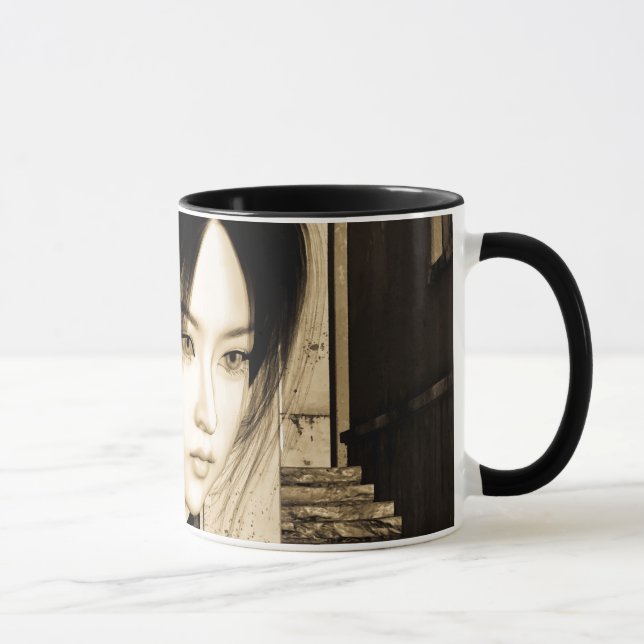 Asiatische Schönheit Tasse (Rechts)