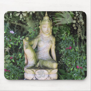 Asiatische Statue Mousepad