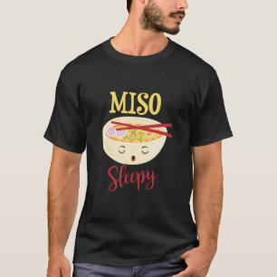 asiatische Sushi-Illustration Esser sagt Design T-Shirt