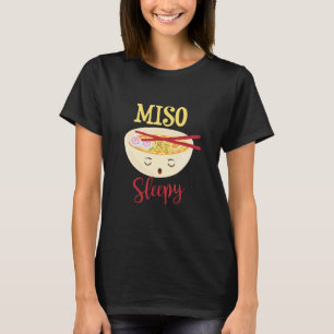 asiatische Sushi-Illustration Esser Sprichwort Des T-Shirt