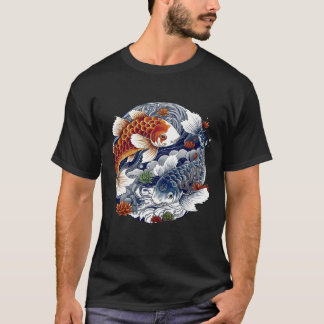 Asiatische Tätowierung | Japanischer Koi-Fisch | T T-Shirt