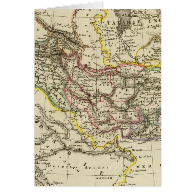 Asiatische Türkei, Persien, Afghanistan (Vorne)