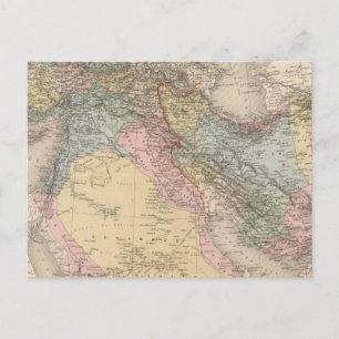 Asiatische Türkei und Persien Postkarte