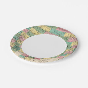 Asiatische Versammlung Pappteller