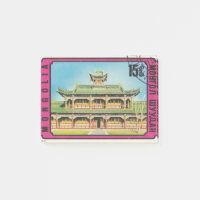 Asiatische Vintage Porto-Briefmarke Mongol shuudan