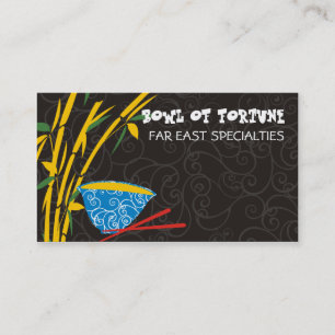 Asiatische Visitenkarte