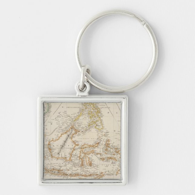 Asiatischer Archipel Schlüsselanhänger (Vorne)