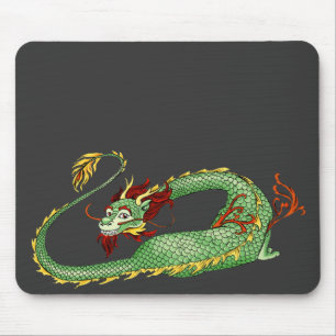 Asiatischer Drache-Cartoon Mousepad