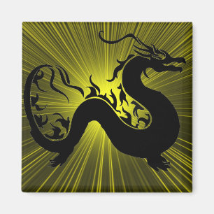 Asiatischer Drache Magnet