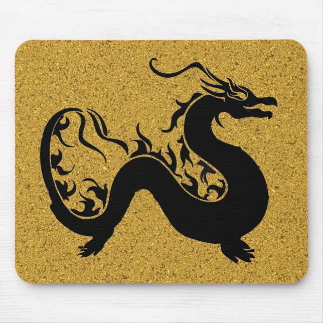 Asiatischer Drache Mousepad (Vorne)
