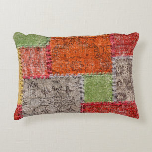 Asiatischer Flickenteppich in Istanbul, Türkei. Na Dekokissen