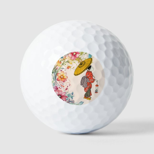 Asiatischer Golfball (Vorderseite)