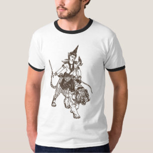 ASIATISCHER HINDISCHER GOTT-ENGELS-REITsüdtiger T-Shirt