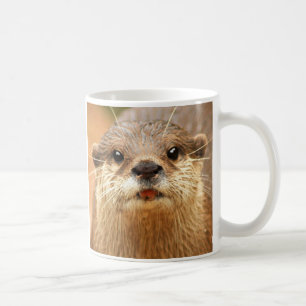 Asiatischer kleiner gekratzter Otter Tasse