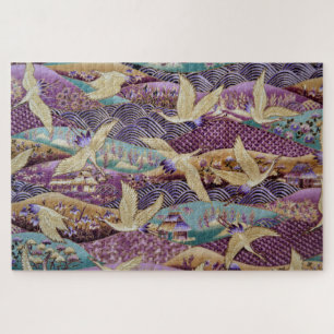 asiatischer Kranich-Puzzle Puzzle