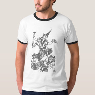 ASIATISCHER KUNST-GOTTsüdfighting T-Shirt