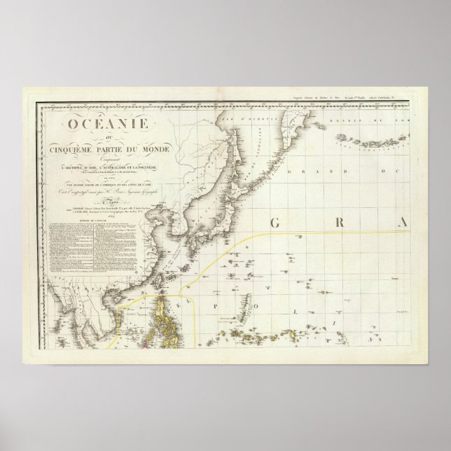 Asiatischer Pazifik Poster (Vorne)