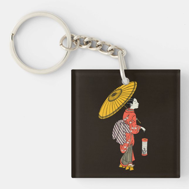Asiatischer Schlüsselanhänger (Vorderseite)