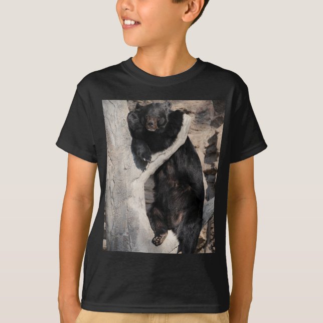 Asiatischer schwarzer Bär T-Shirt (Vorderseite)