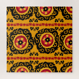 Asiatischer Teppich Suzanne: Traditionelle Sticker Puzzle