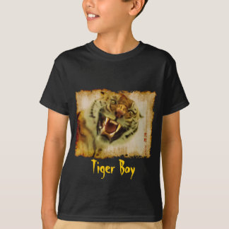 Asiatischer Tiger Wildlife-Liebhaber Art Apparel T-Shirt