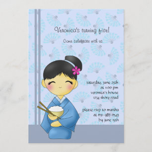 Asiatischer Traum - Geburtstags-Party Einladung