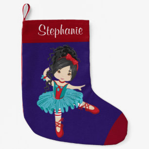 Asiatischer Weihnachtsballerina Kleiner Weihnachts Weihnachtsstrumpf