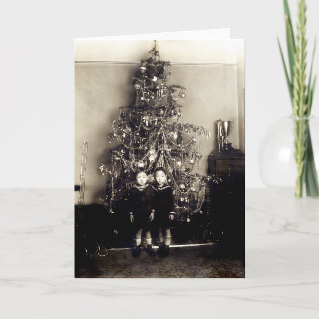 Asiatisches amerikanisches Weihnachten 1915 (Vorderseite)