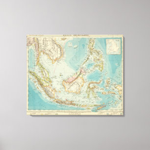 Asiatisches Archipel 2 Leinwanddruck