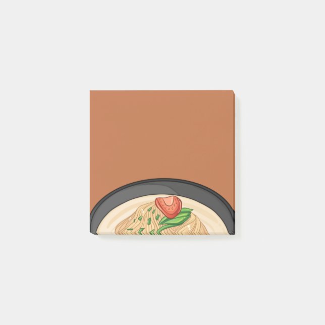 Asiatisches Essen 3 Sticky Notes Post-it Klebezettel (Vorderseite)